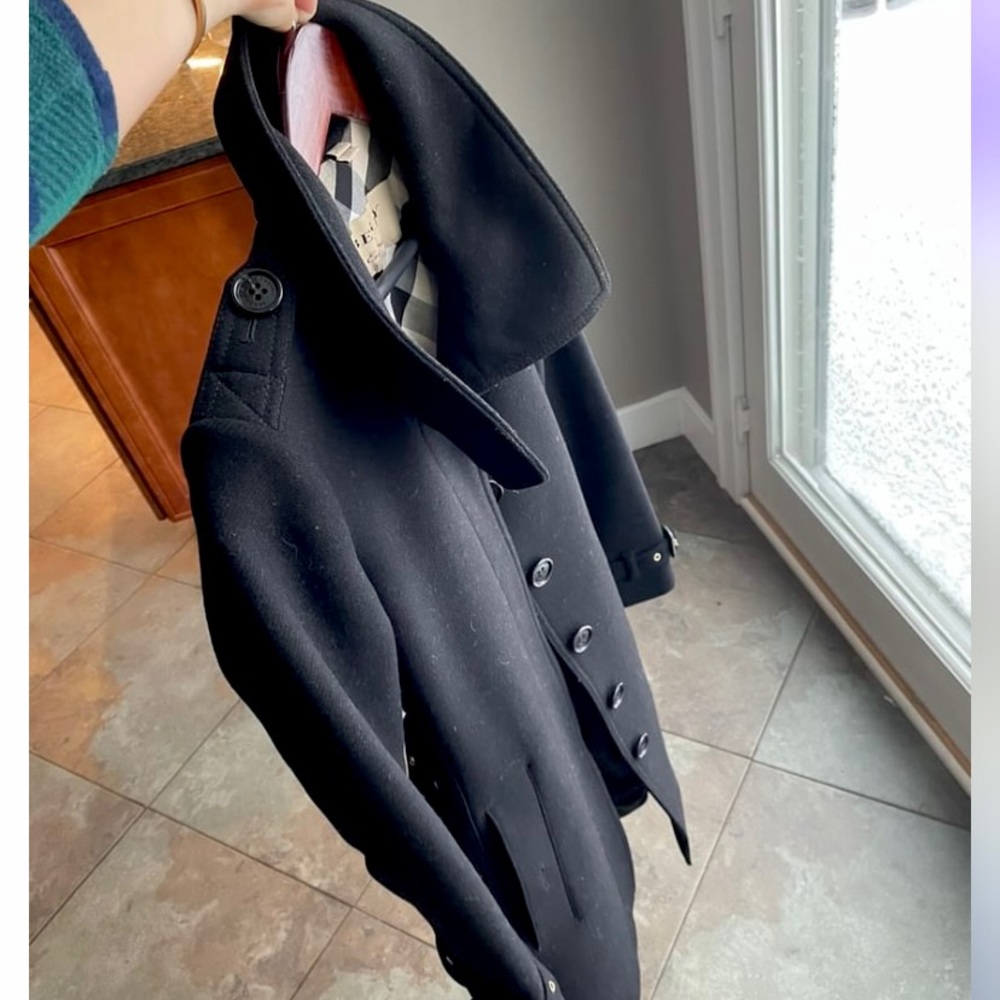 Burberry Wool Coat size 4